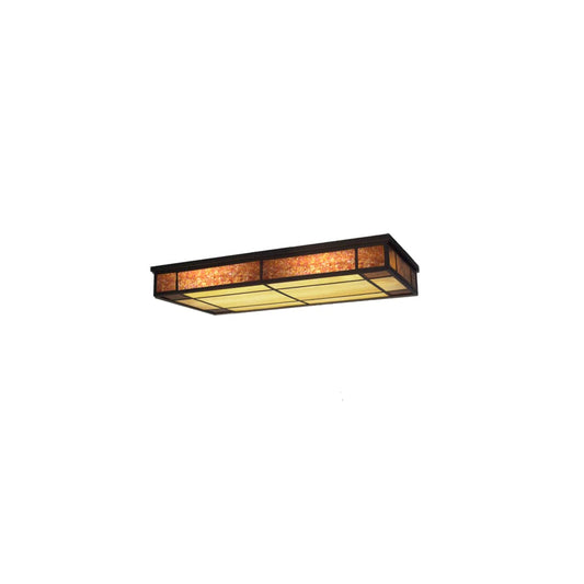 Polaris 3 Light 48" Wide Flush Mount Ceiling Fixture