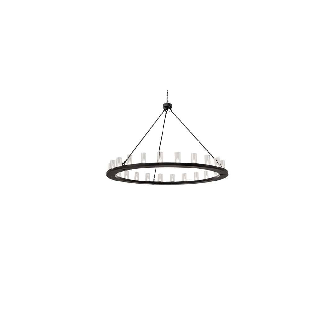 Loxley 24 Light 72" Wide Ring Chandelier