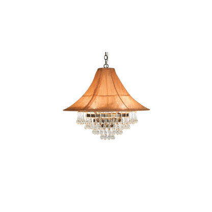 4 Light 28" Wide Crystal Pendant