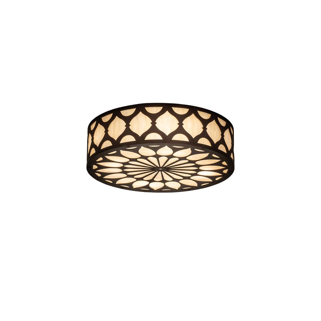 Lorea 4 Light 22" Wide Semi-Flush Drum Ceiling Fixture