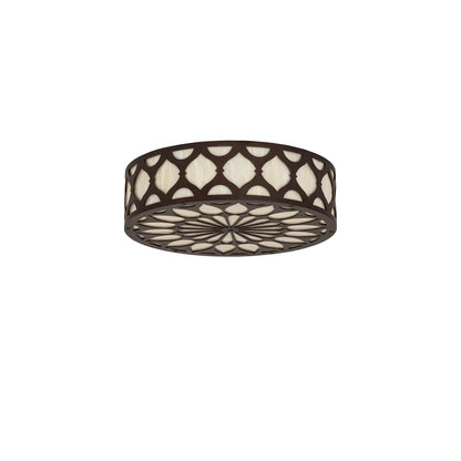 Lorea 4 Light 22" Wide Semi-Flush Drum Ceiling Fixture