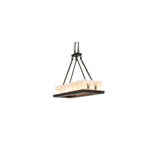Long Loxley 18 Light 15" Wide Linear Chandelier