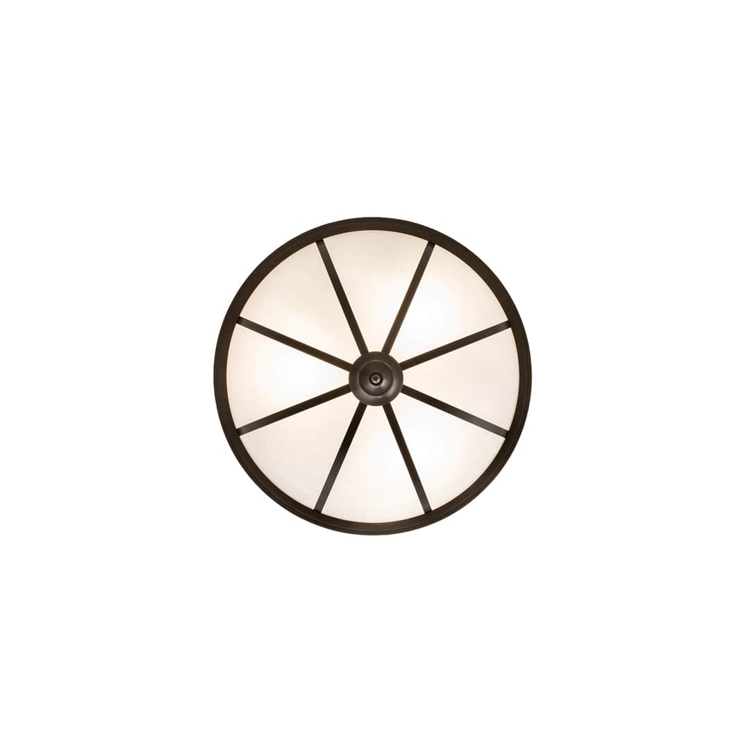 Commerce 3 Light 20" Wide Semi-Flush Bowl Ceiling Fixture
