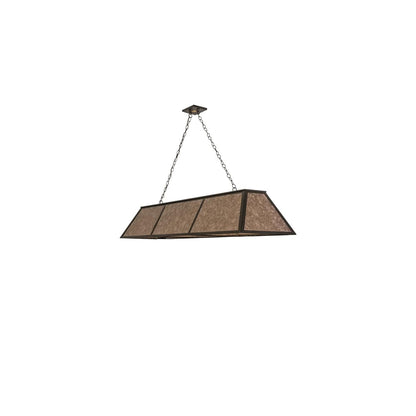 6 Light 70" Wide Linear Pendant