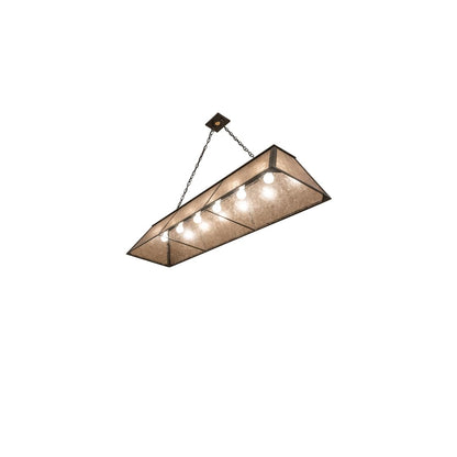 6 Light 70" Wide Linear Pendant