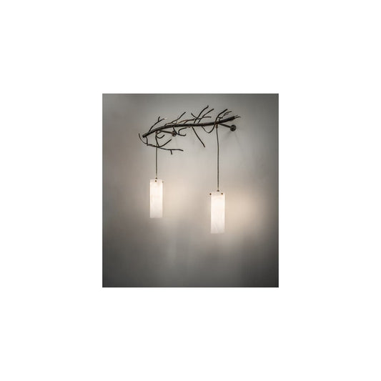 Winter Solstice 2 Light 24" Tall Wall Sconce