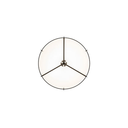 Cilindro Structure 12 Light 60" Wide Semi-Flush Drum Ceiling Fixture