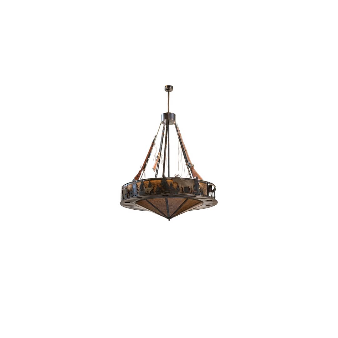 17 Light 77" Wide Pendant
