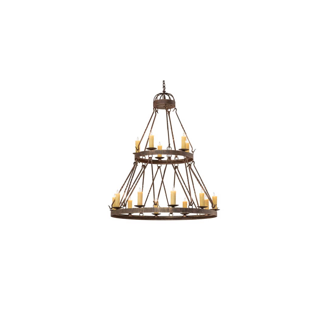 Lakeshore 15 Light 48" Wide Taper Candle Style Chandelier
