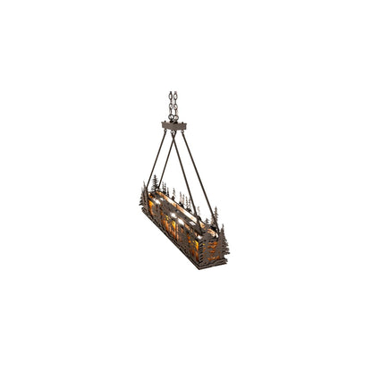 4 Light 9" Wide Billiard Mini Pendant