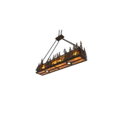 4 Light 9" Wide Billiard Mini Pendant