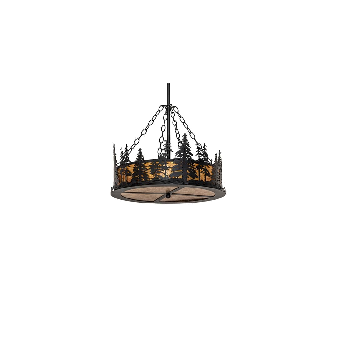 4 Light 23" Wide Pendant