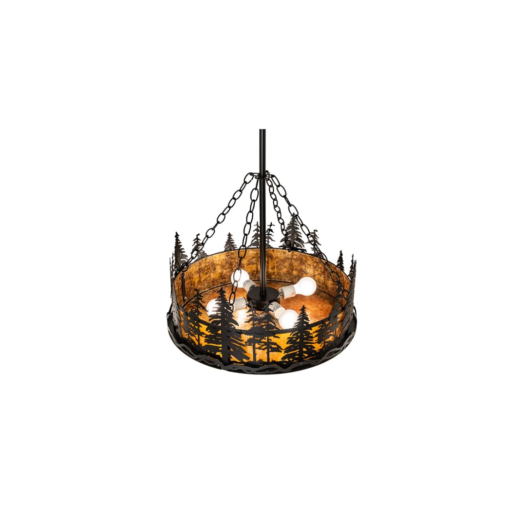 4 Light 23" Wide Pendant