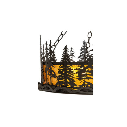 4 Light 23" Wide Pendant