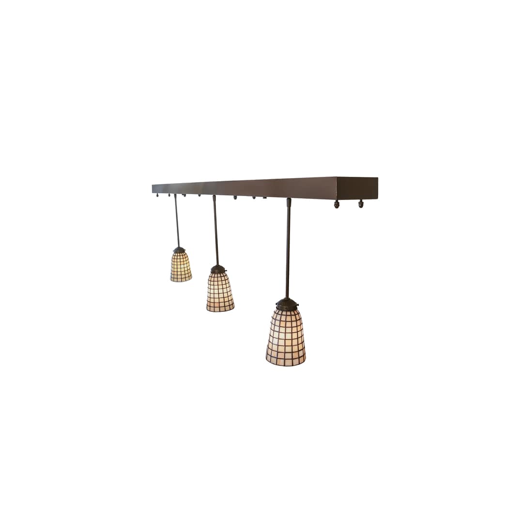 3 Light 72" Wide Linear Pendant