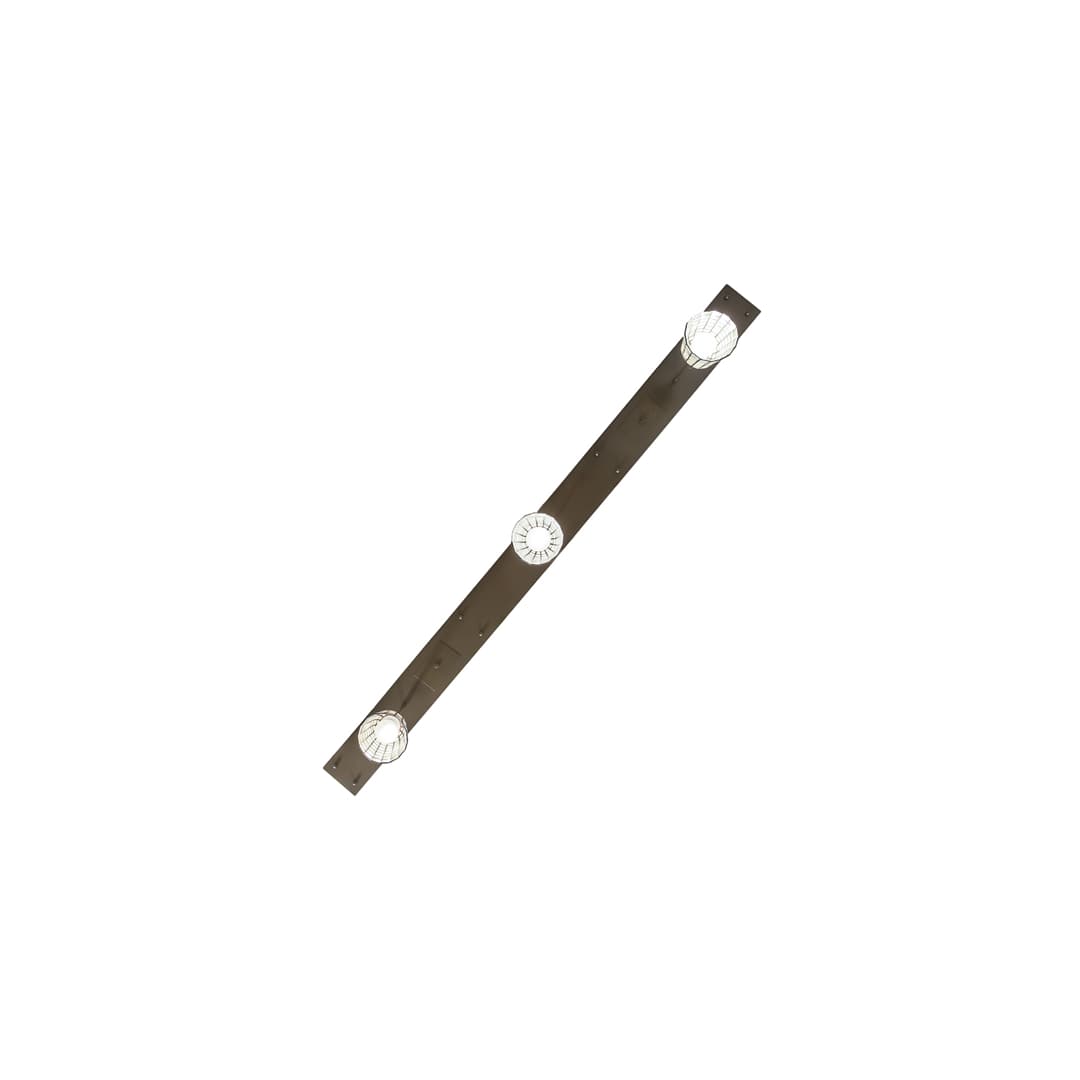 3 Light 72" Wide Linear Pendant