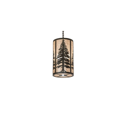 4 Light 14" Wide Pendant