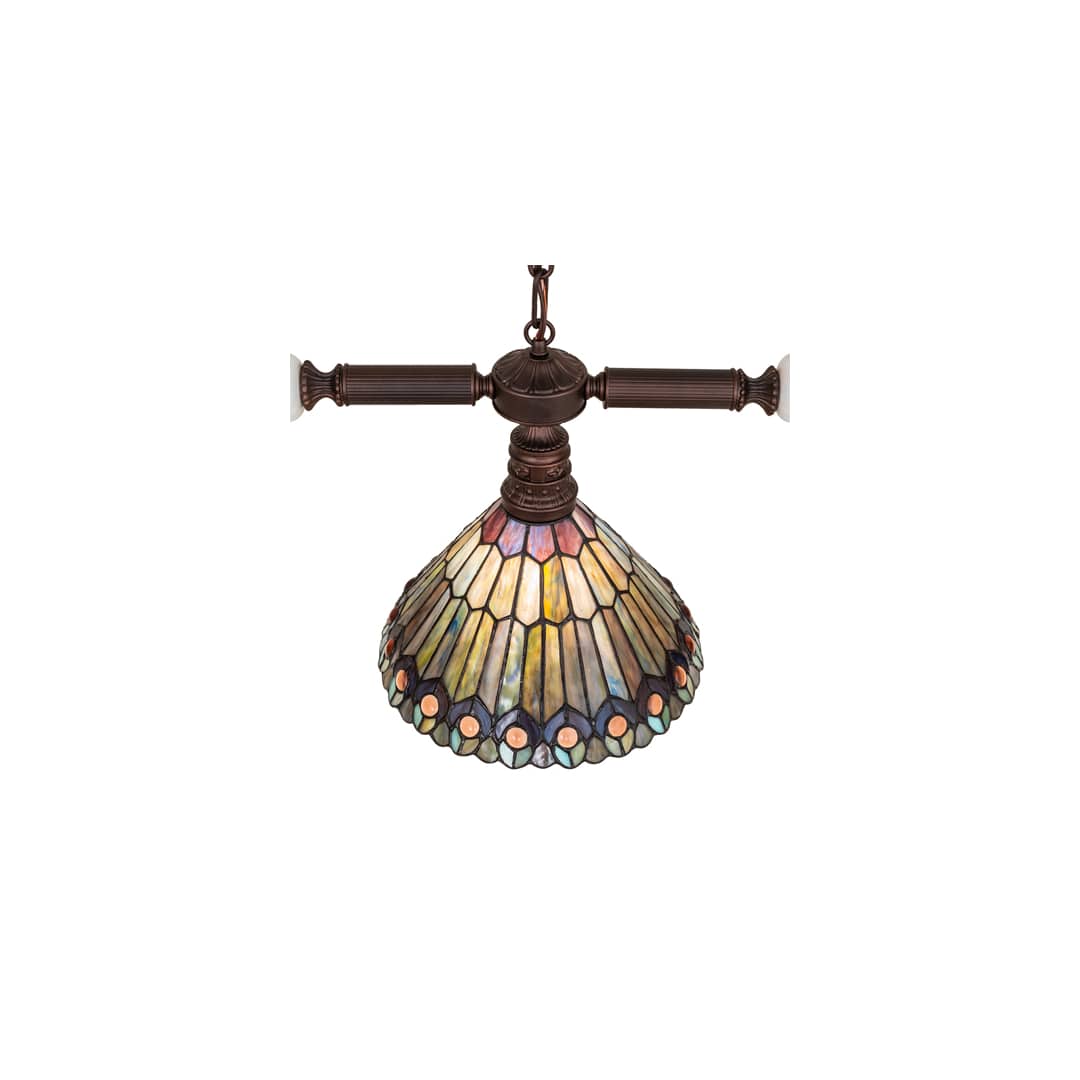 3 Light 45" Wide Linear Pendant