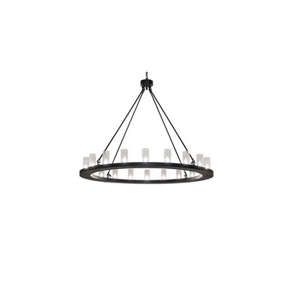Loxley 20 Light 60" Wide Ring Chandelier