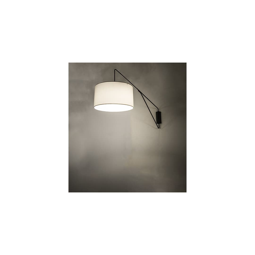 Cilindro Textrene 34" Tall Wall Sconce