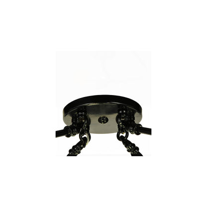 Chrisanne 3 Light 24" Wide Semi-Flush Bowl Ceiling Fixture