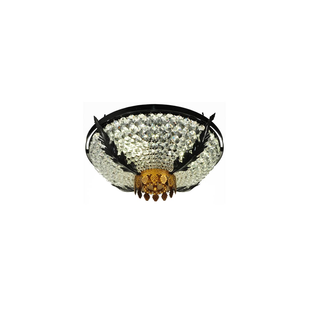 Chrisanne 3 Light 24" Wide Semi-Flush Bowl Ceiling Fixture