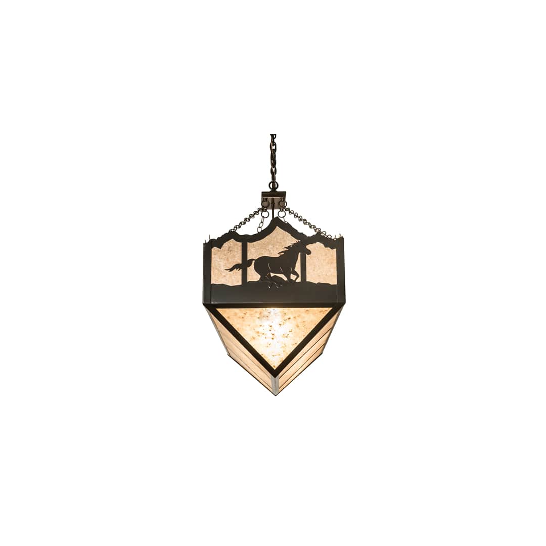 6 Light 54" Wide Linear Pendant
