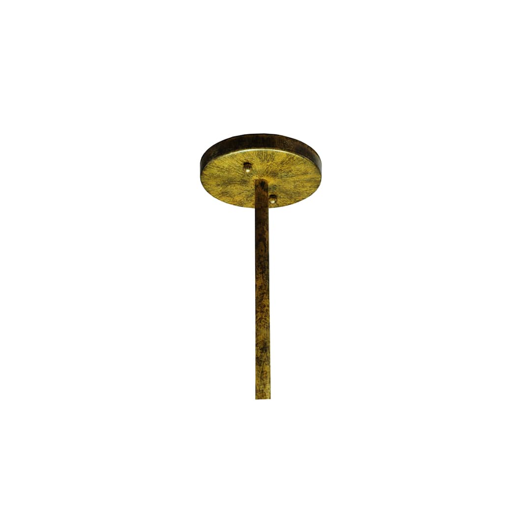 Byzantine 3 Light 20" Wide Semi-Flush Bowl Ceiling Fixture