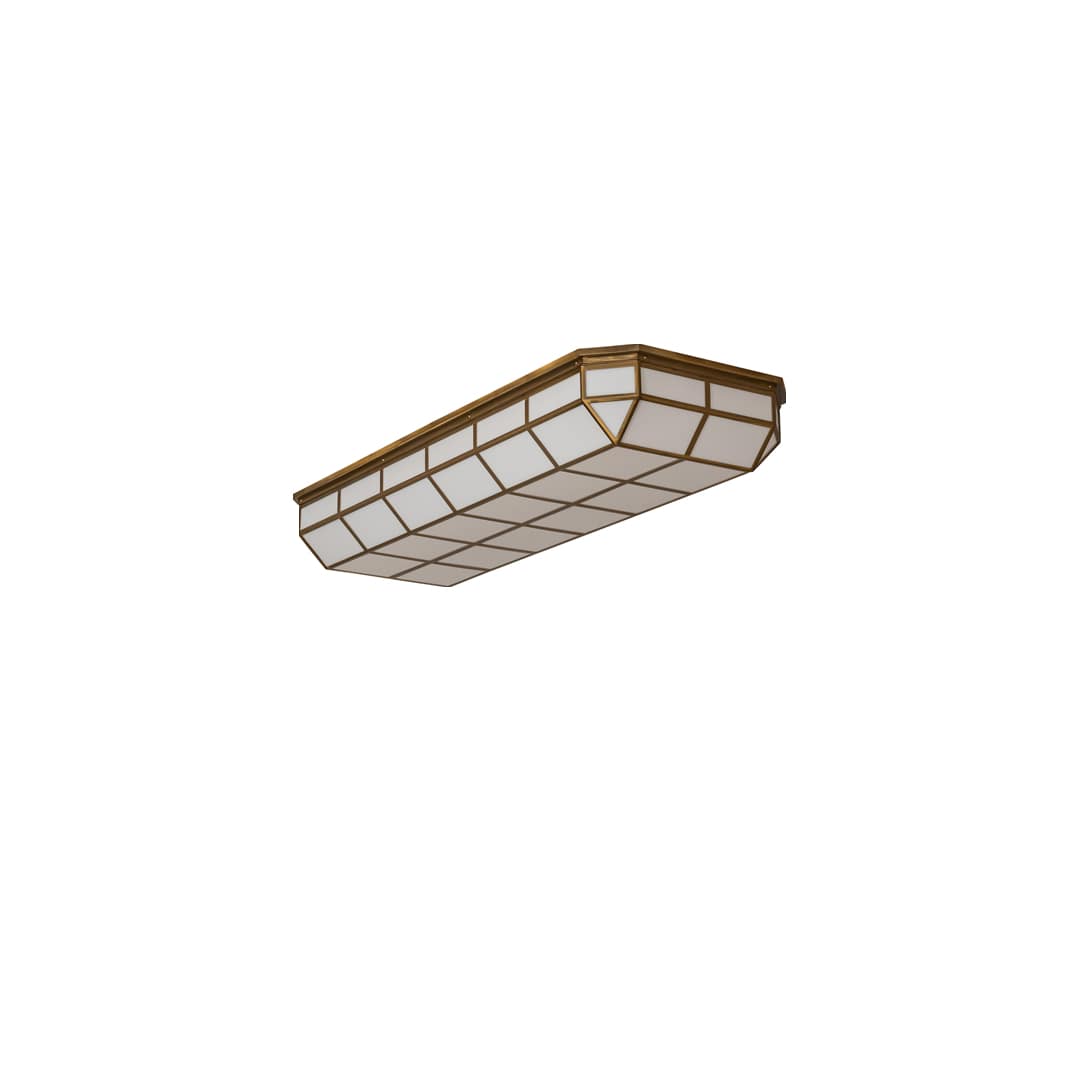 Gibbon 66" Wide LED Flush Mount Ceiling Fixture
