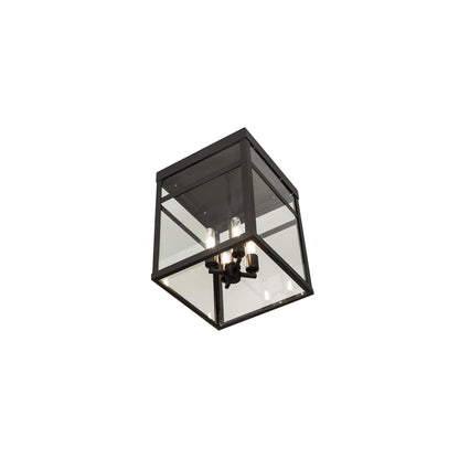 Quadrato 4 Light 21" Wide Semi-Flush Ceiling Fixture
