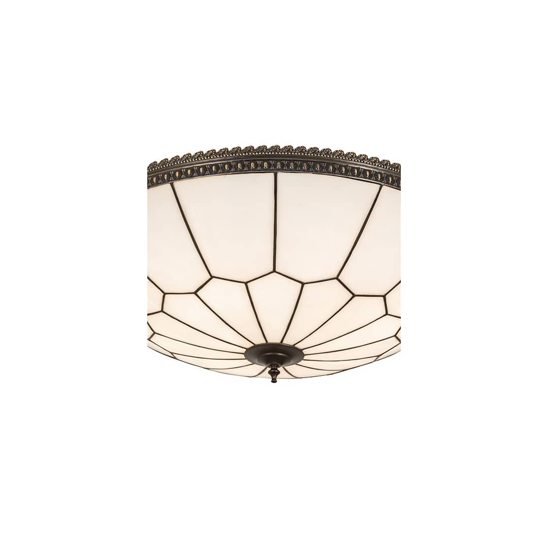 Vincent Honeycomb 6 Light 30" Wide Semi-Flush Bowl Ceiling Fixture