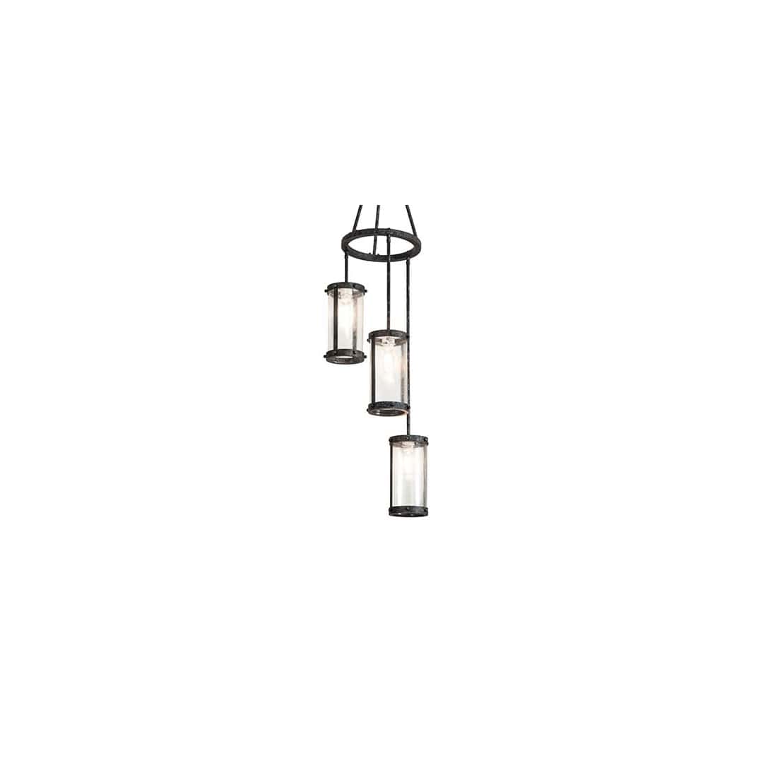 Cartier 3 Light 18" Wide Multi Light Pendant