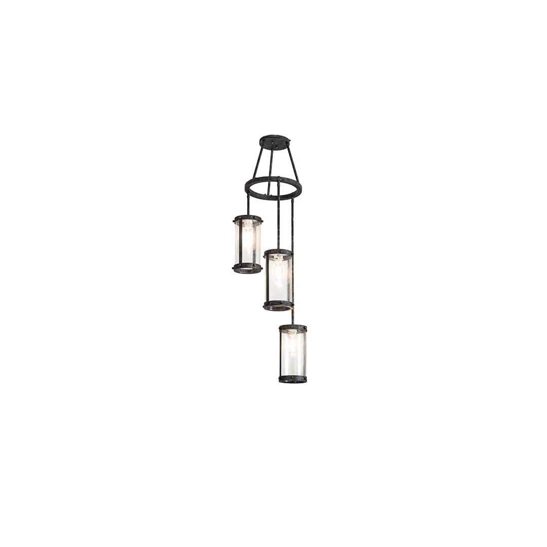 Cartier 3 Light 18" Wide Multi Light Pendant