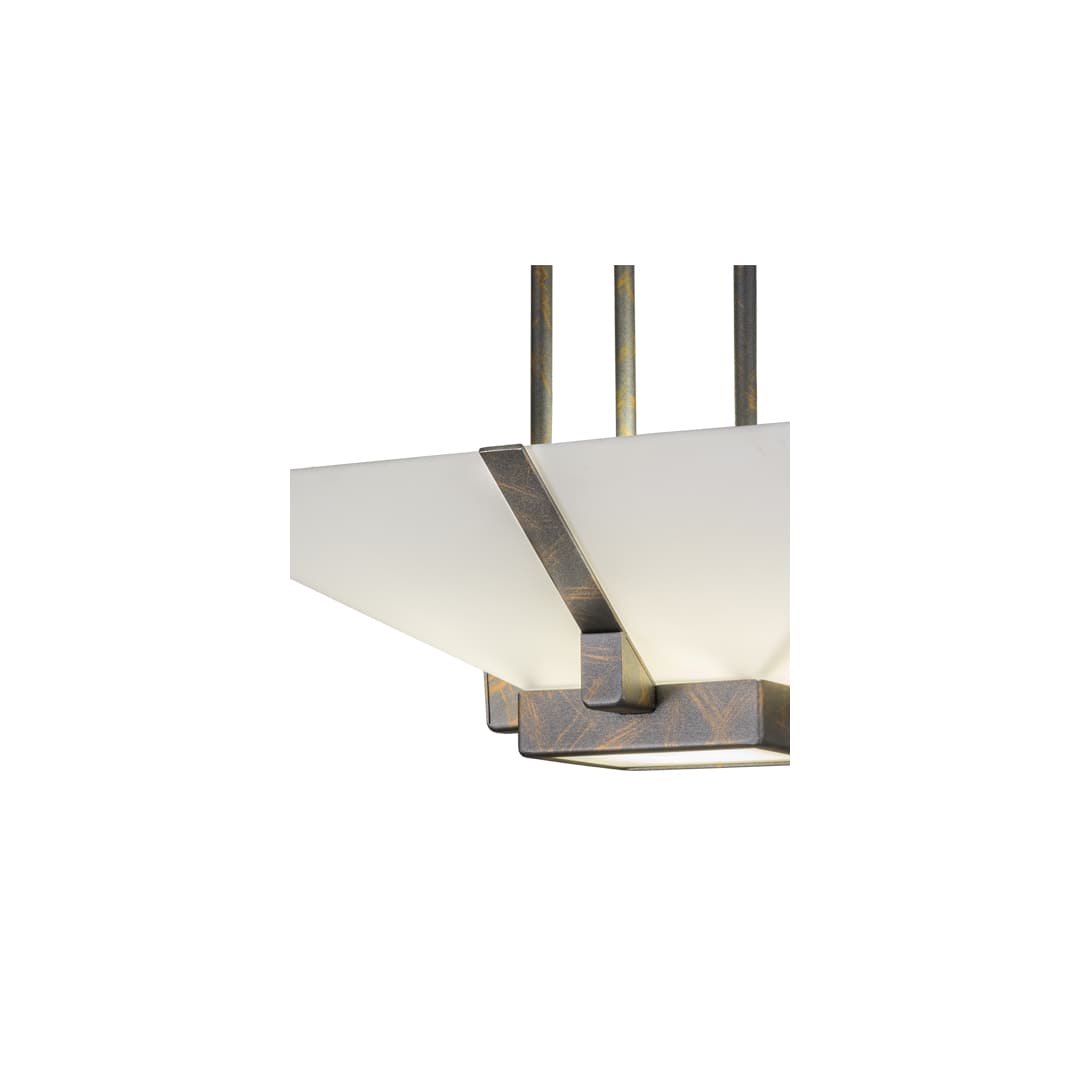 Grayling 2 Light 28" Wide Semi-Flush Ceiling Fixture