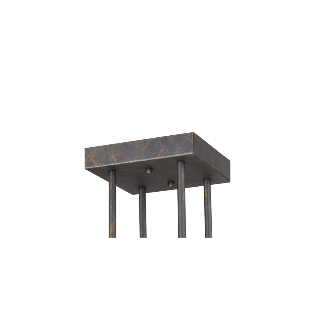 Grayling 2 Light 28" Wide Semi-Flush Ceiling Fixture