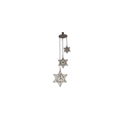 3 Light 36" Wide Multi Light Pendant