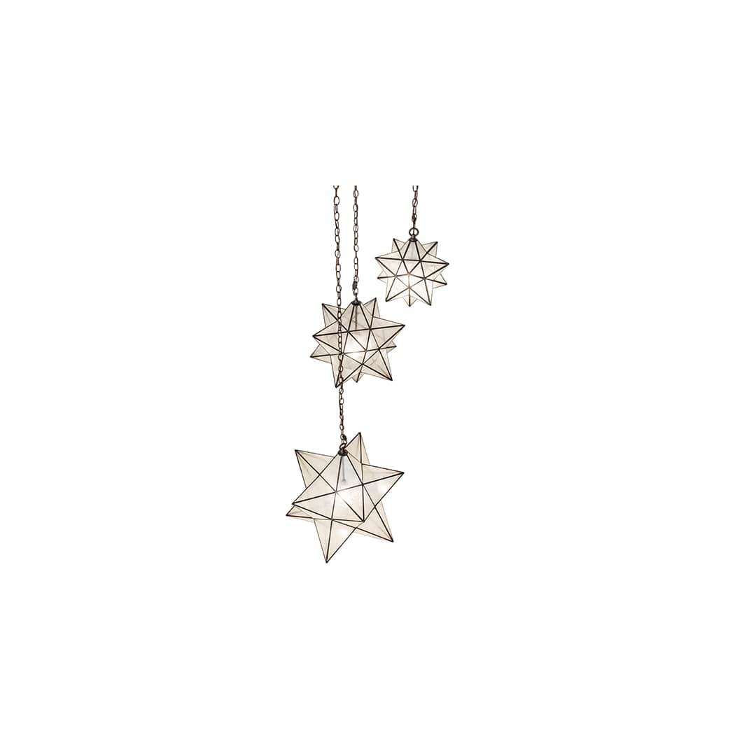 3 Light 36" Wide Multi Light Pendant