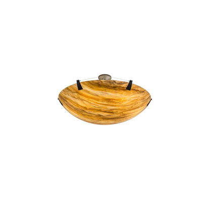 Araneta 6 Light 49" Wide Semi-Flush Bowl Ceiling Fixture - Oil Rubbed Bronze Finish - Medium Bulb Base