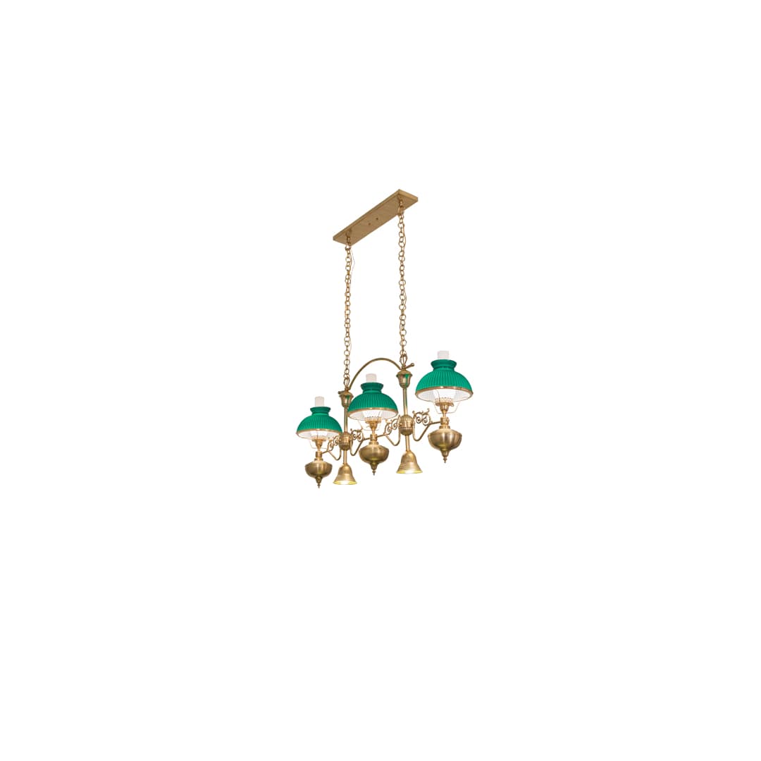 3 Light 48" Wide Linear Pendant