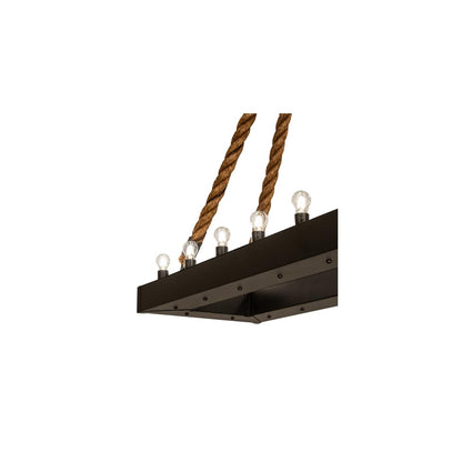 16 Light 60" Wide Linear Pendant