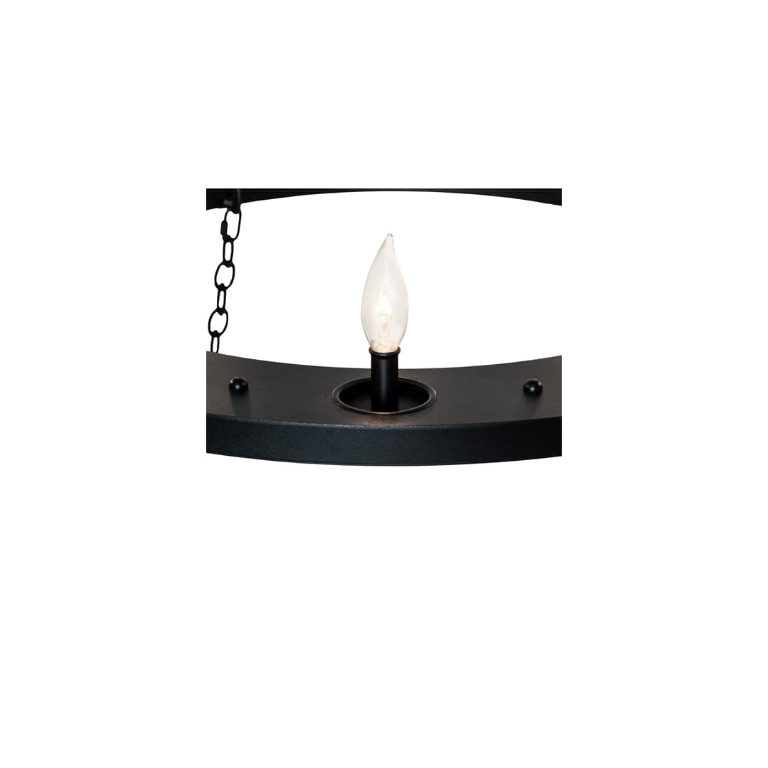 Loxley 28 Light 60" Wide Taper Candle Ring Chandelier