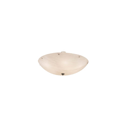 Madison 12 Light 60" Wide Semi-Flush Bowl Ceiling Fixture - Nickel Finish - Medium Bulb Base