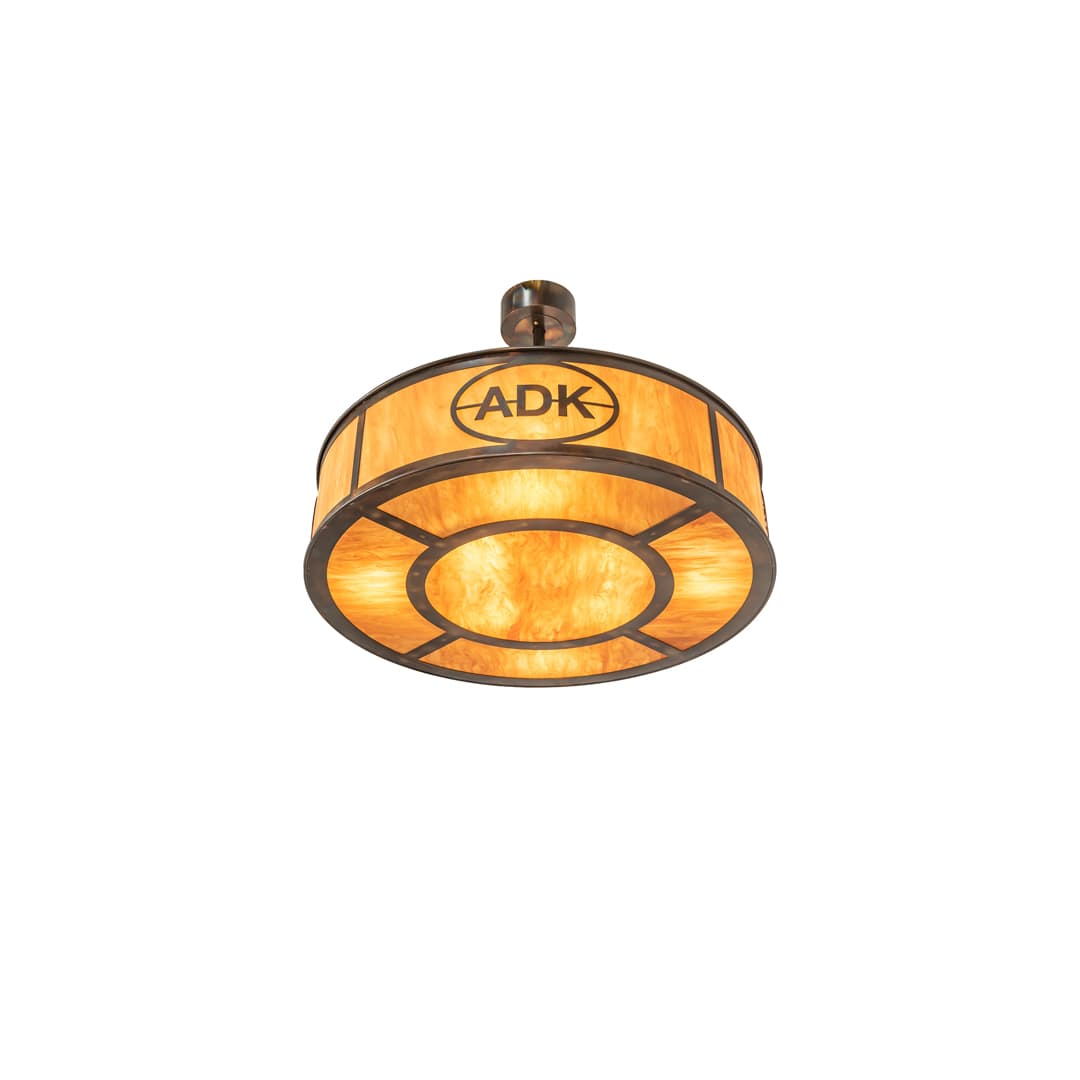 8 Light 37" Wide Pendant