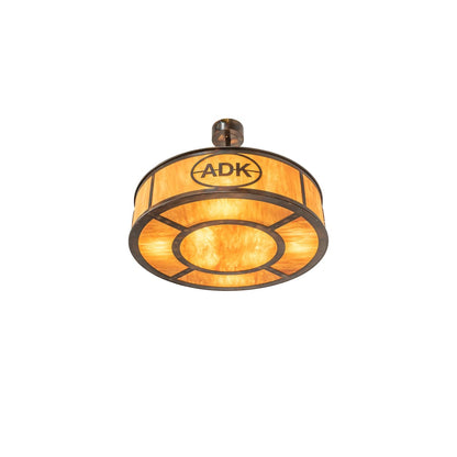 8 Light 37" Wide Pendant