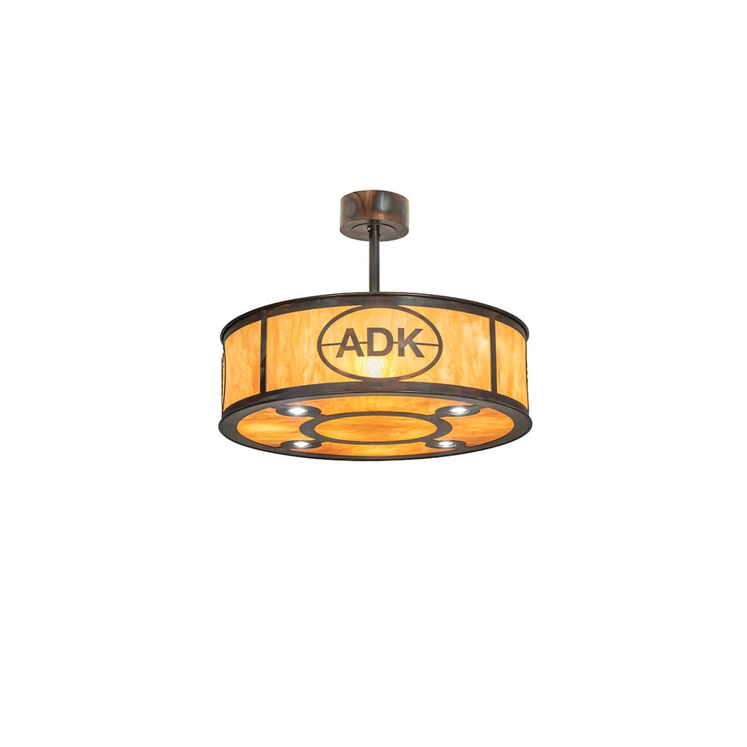 8 Light 30" Wide Pendant