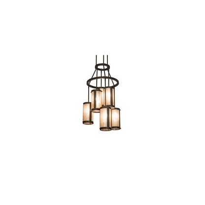 Cartier 6 Light 24" Wide Ring Chandelier