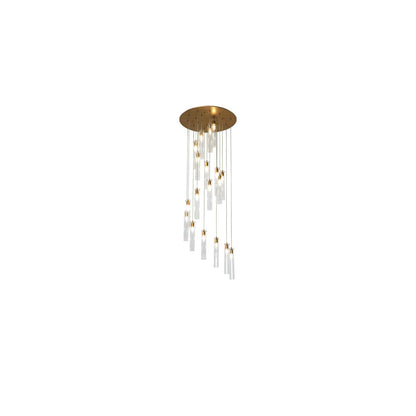 18 Light 36" Wide Multi Light Pendant