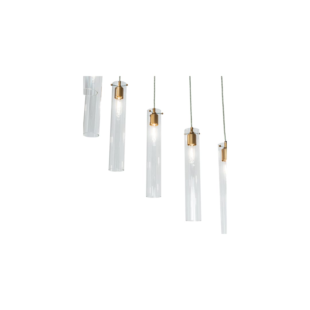18 Light 36" Wide Multi Light Pendant