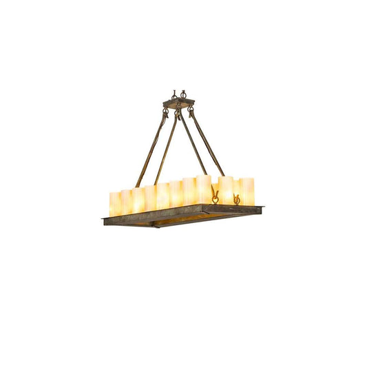 Long Loxley 18 Light 15" Wide Linear Chandelier