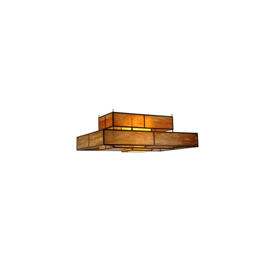 Fellowship 8 Light 72" Wide Flush Mount Ceiling Fixture